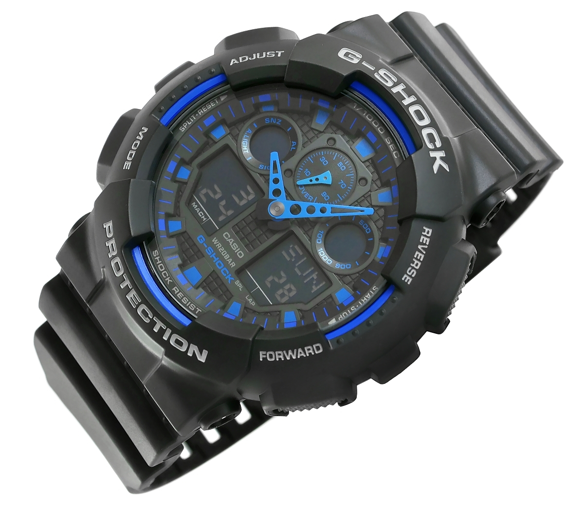 Zegarek Męski CASIO G-SHOCK GA-100-1A2ER + BOX - obrazek 4