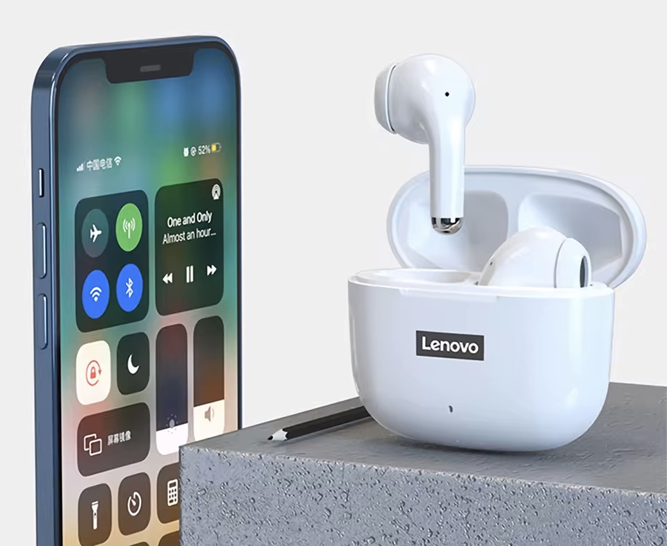 Słuchawki bezprzewodowe douszne LENOVO Thinkplus LivePods LP40 Białe - obrazek 13