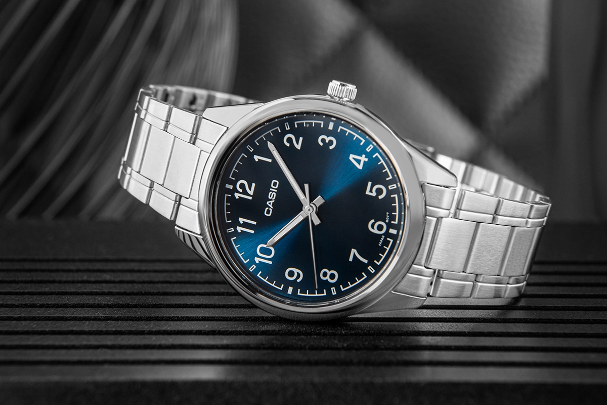 Zegarek Męski CASIO MTP-V005D-2B4UDF + BOX - obrazek 5