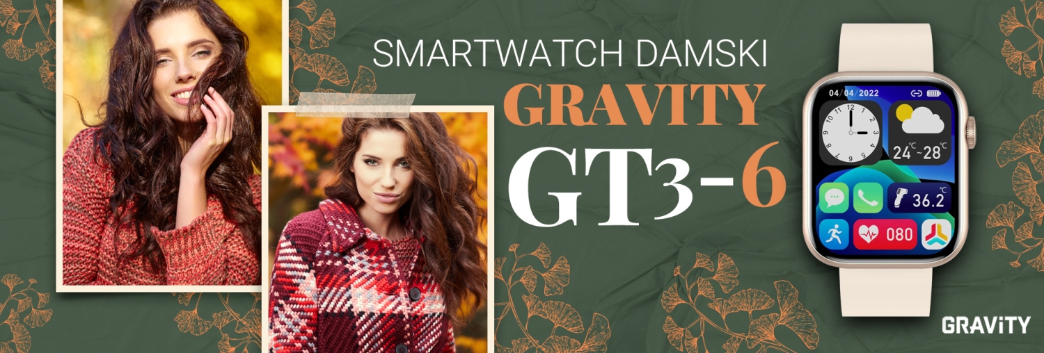 Smartwatch Damski Gravity GT3-6 - obrazek 5