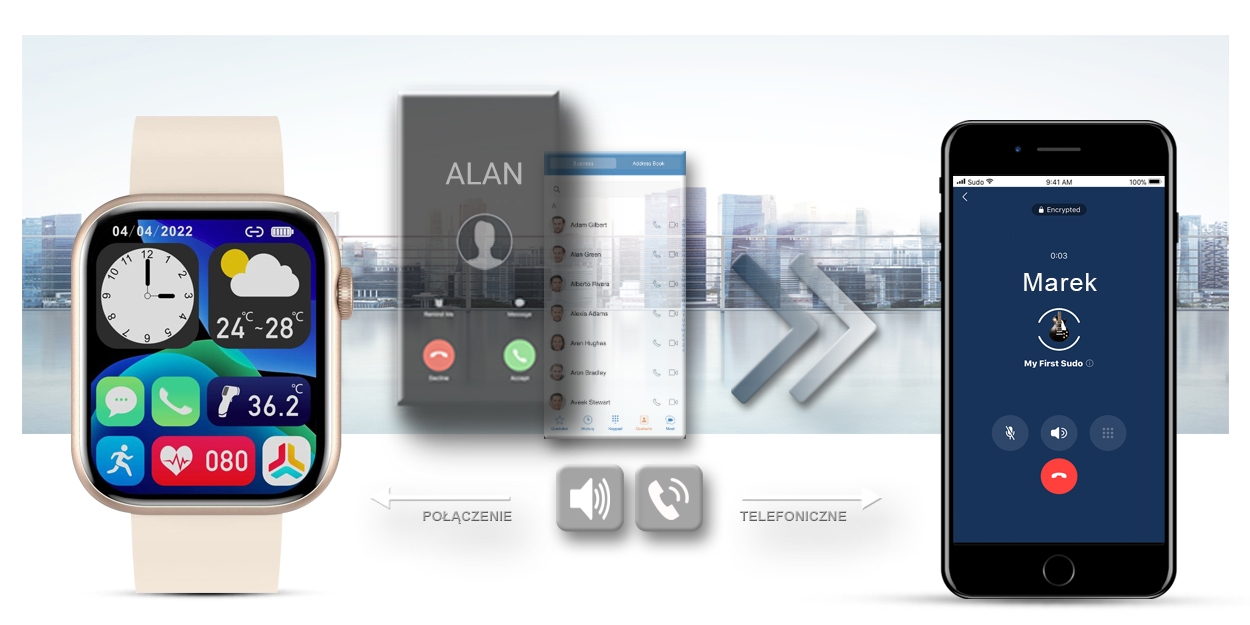 Smartwatch Damski Gravity GT3-6 - obrazek 9