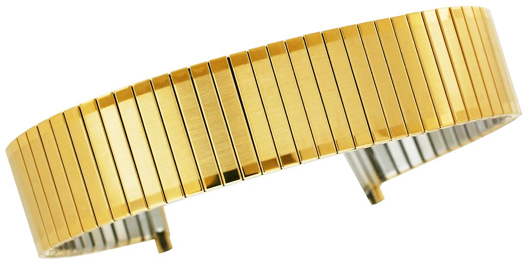 Bransoleta rozciągana Złota HQ 18 do 22 mm 105G-18/22 - obrazek 2