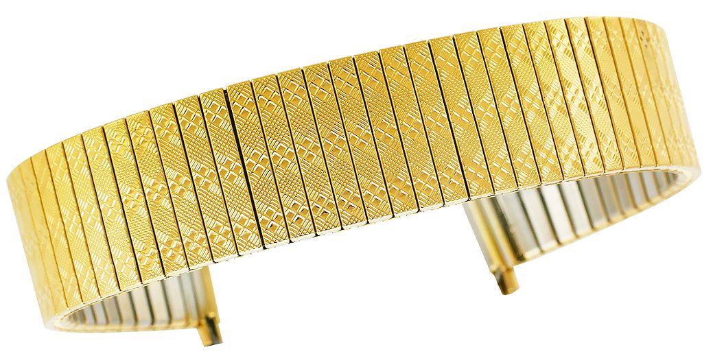 Bransoleta rozciągana Złota HQ 18 do 22 mm 112G-18/22 - Зображення 2