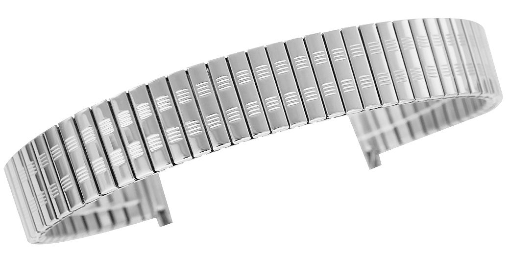Bransoleta rozciągana Srebrna HQ 12 do 16 mm 113S-12/16 - Зображення 2