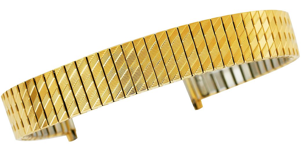 Bransoleta rozciągana Złota HQ 12 do 16 mm 130G-12/16 - Зображення 2