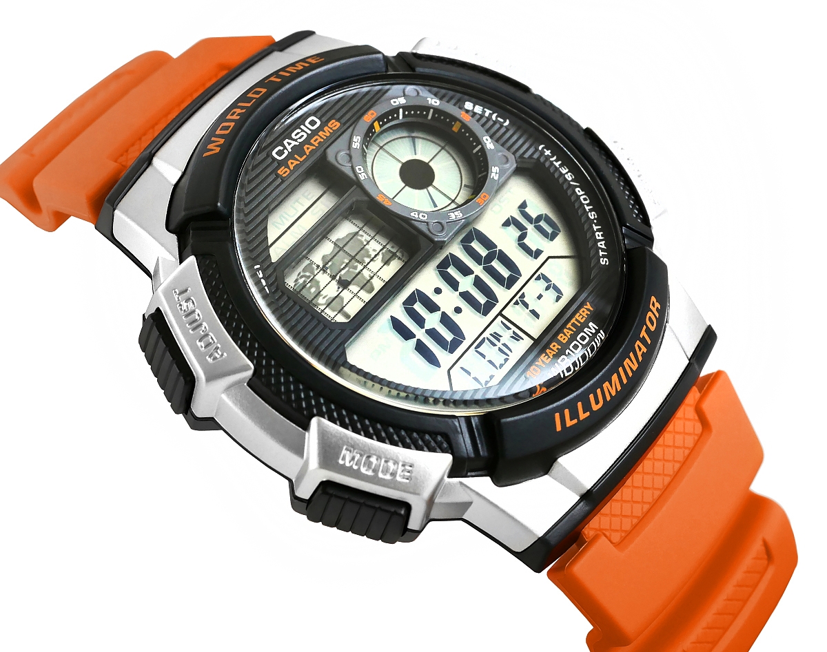 Zegarek Męski CASIO AE-1000W-4BVDF + BOX - obrazek 2