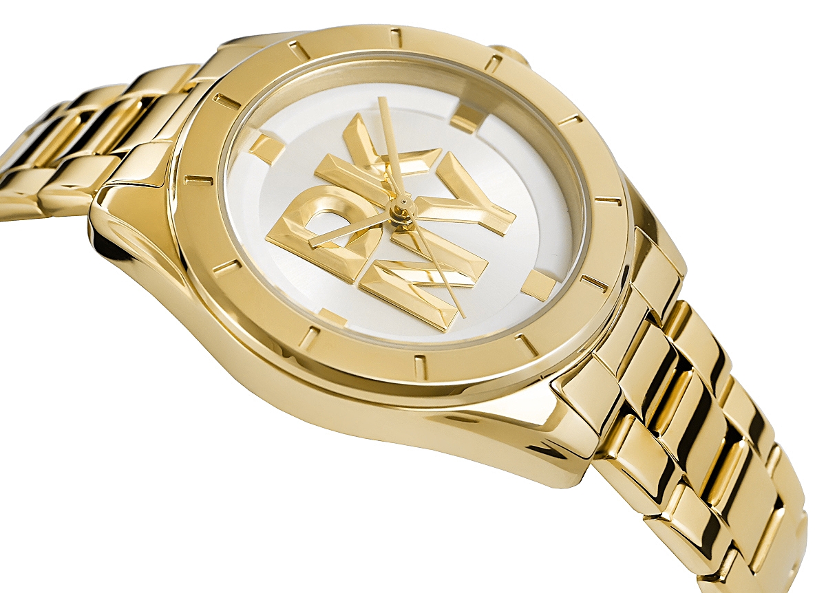 Zegarek Damski DKNY Chambers Midi Gold DK1L016M0065 + BOX - obrazek 2