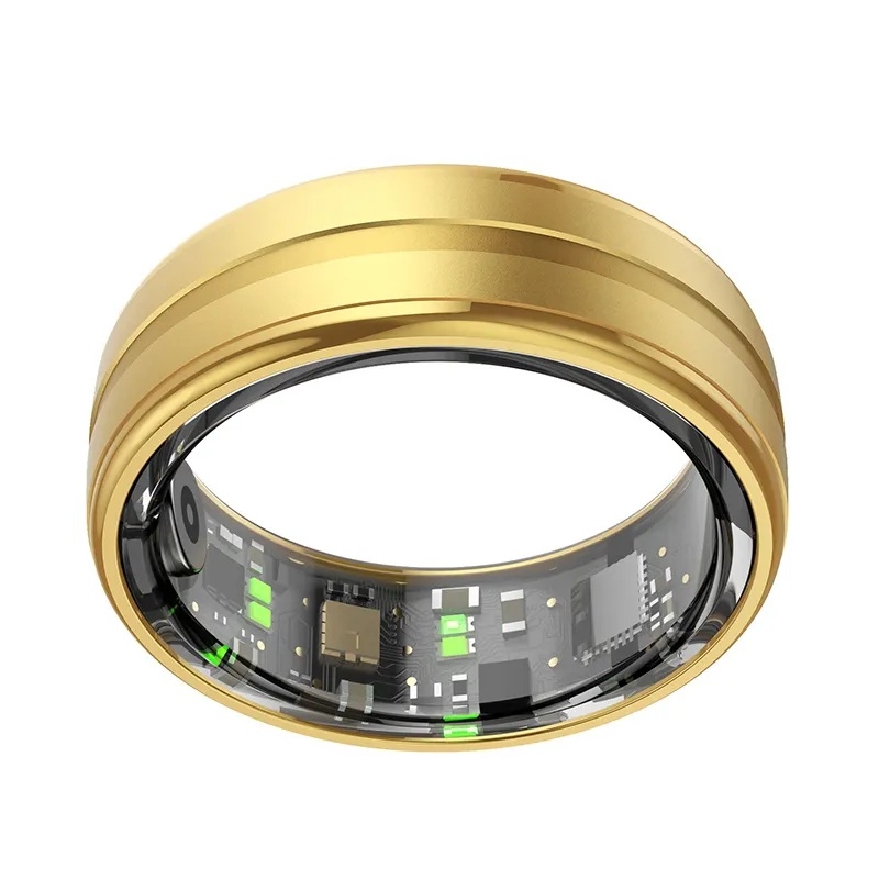 Smart Ring RUBICON R6 Gold SIZE-8(US) SMARUB320 - obrazek 2