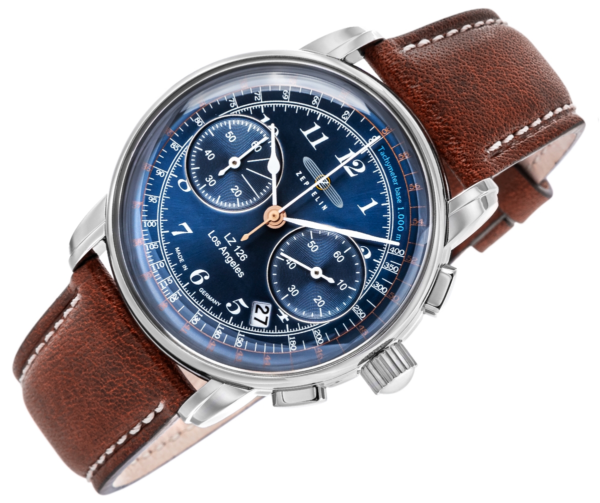 Zegarek Męski ZEPPELIN Los Angeles LZ 126 7614-3 + BOX - Зображення 2