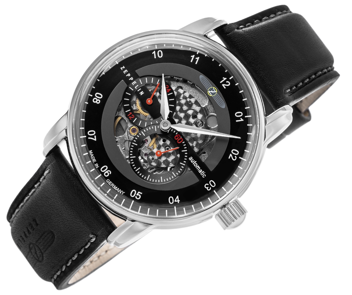 Zegarek Męski ZEPPELIN New Captain's Line Automatic 8664-2 + BOX - obrazek 2