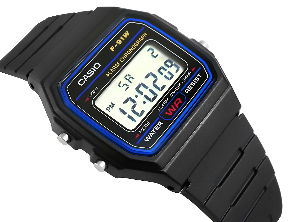 Zegarek Męski CASIO F-91W-1DG - obrazek 2