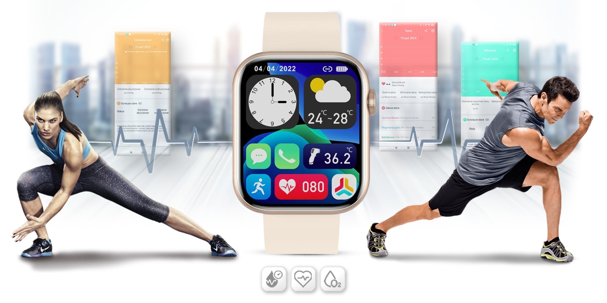 Smartwatch Damski Gravity GT3-6 - obrazek 10