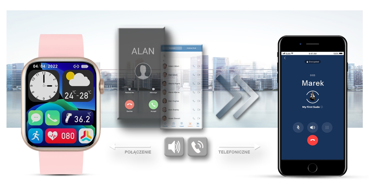 Smartwatch Damski Gravity GT3-1 - obrazek 9