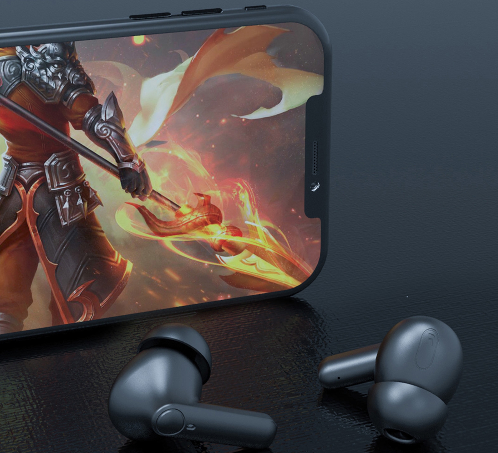 Słuchawki bezprzewodowe douszne LENOVO HT05 Czarne - obrazek 8