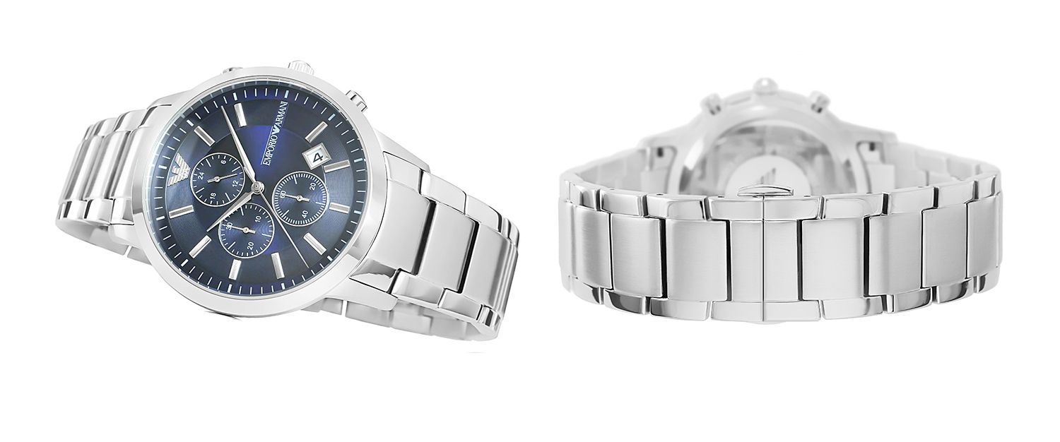 Zegarek Męski Emporio Armani Renato AR11164 - Зображення 10