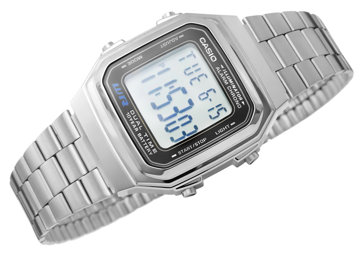 Zegarek Damski CASIO A178WA-1ADF + BOX - Зображення 4