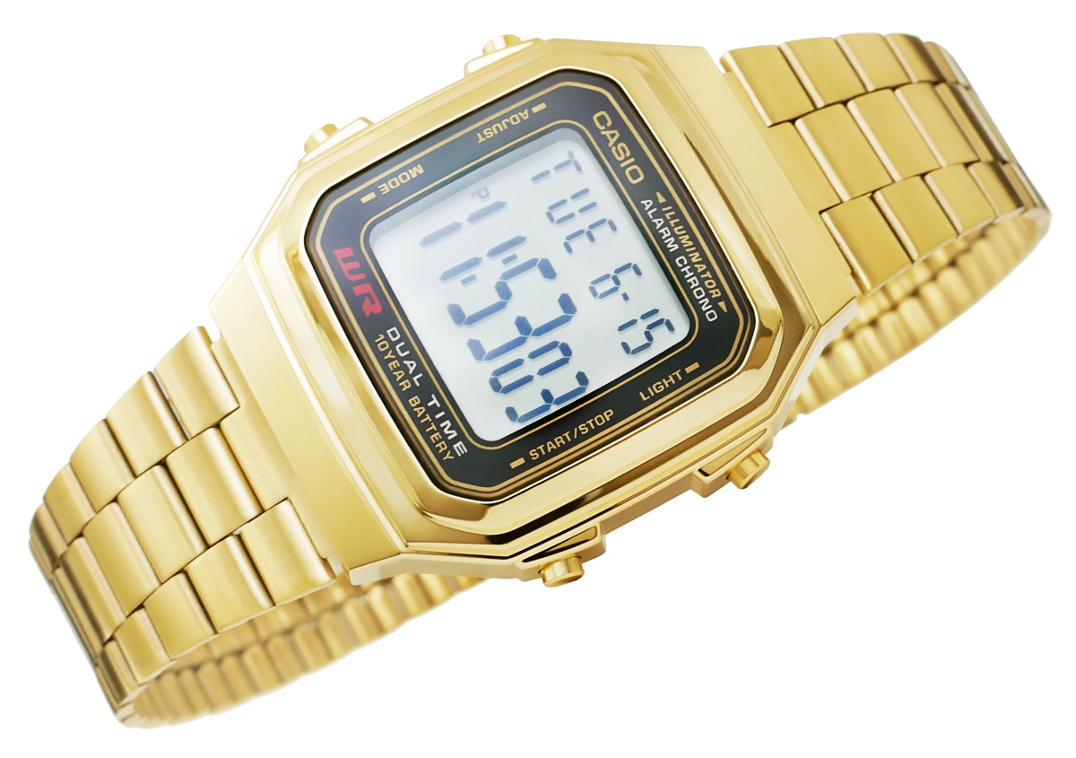Zegarek Damski CASIO A178WGA-1ADF - Зображення 4