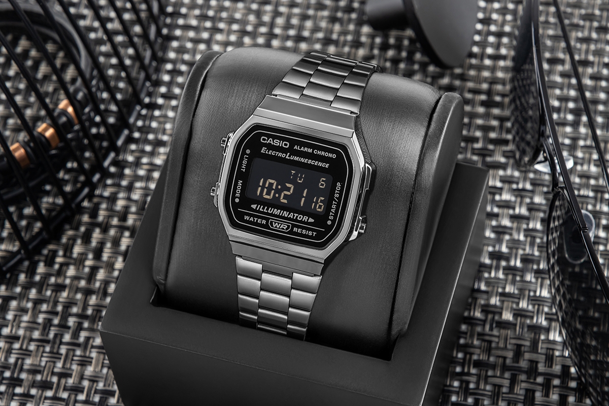 Zegarek Męski CASIO Vintage A168WGG-1BDF + BOX - obrazek 5