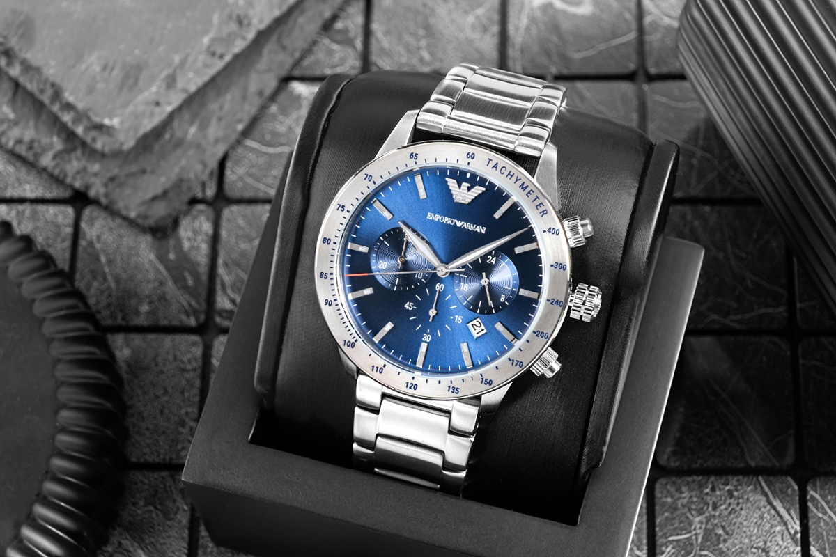 Zegarek Męski Emporio Armani Mario AR11306 - Зображення 5