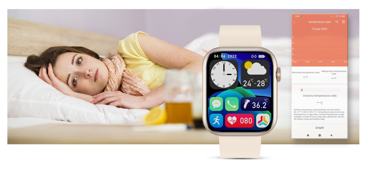 Smartwatch Damski Gravity GT3-6 - obrazek 18