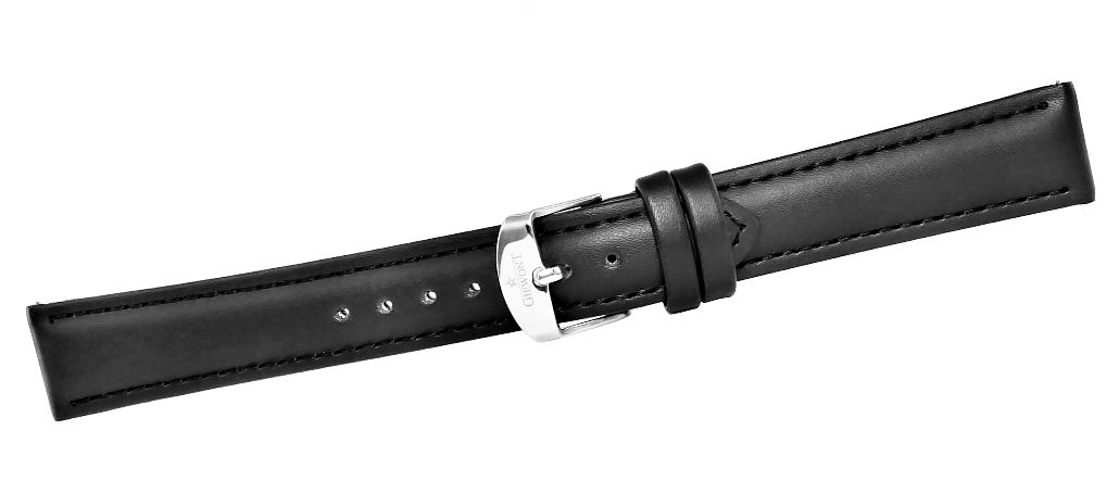 Pasek Damski do Smartwatch GIEWONT GW300 GWP18B - Leather Black - obrazek 2