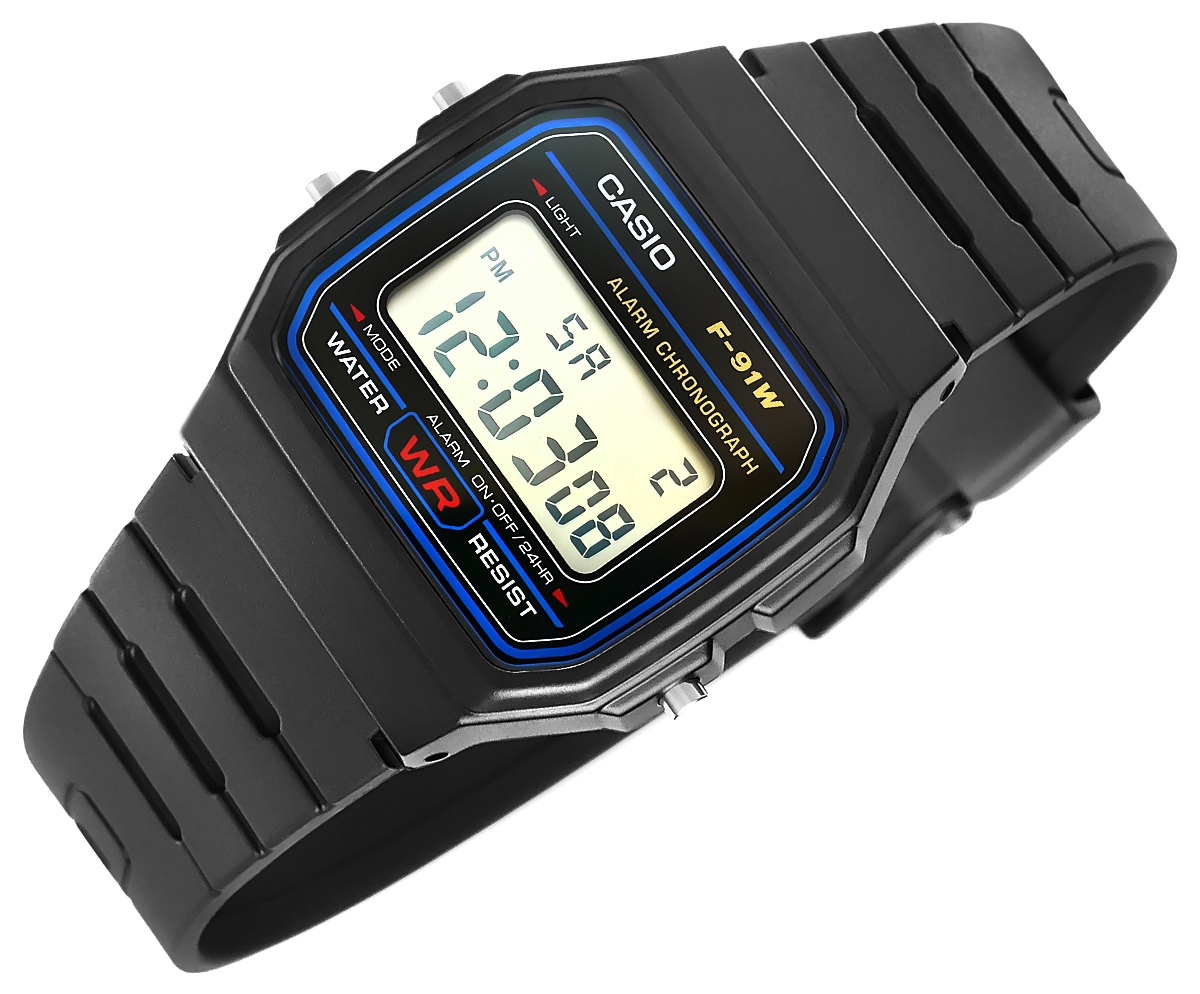 Zegarek Męski CASIO F-91W-1DG - obrazek 3