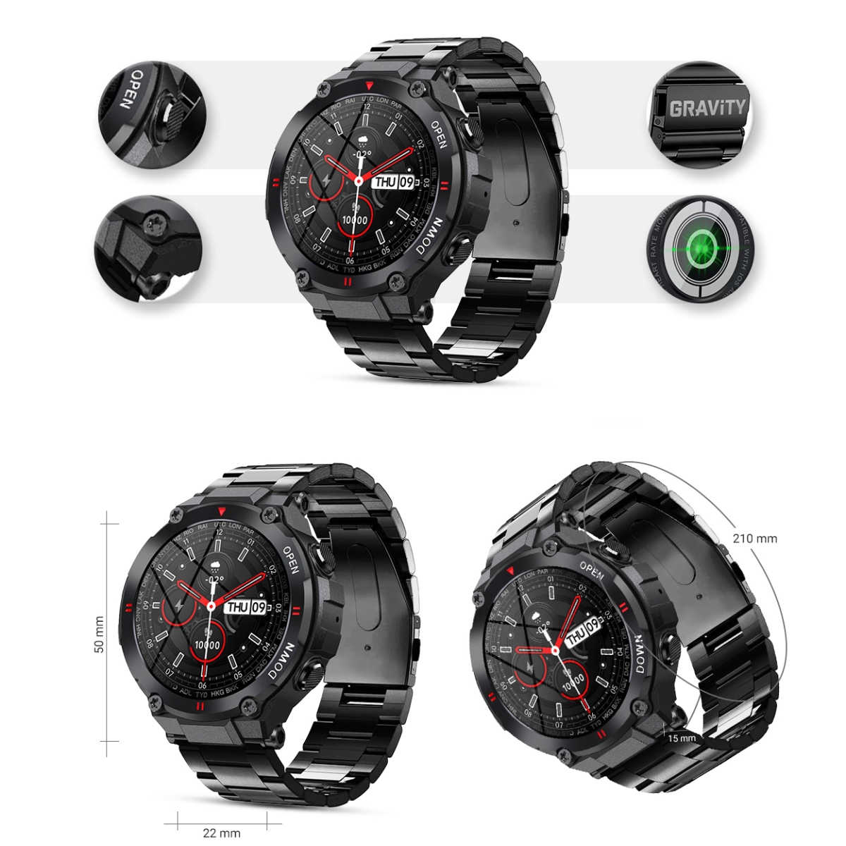Smartwatch Gravity GT7-2 - obrazek 6