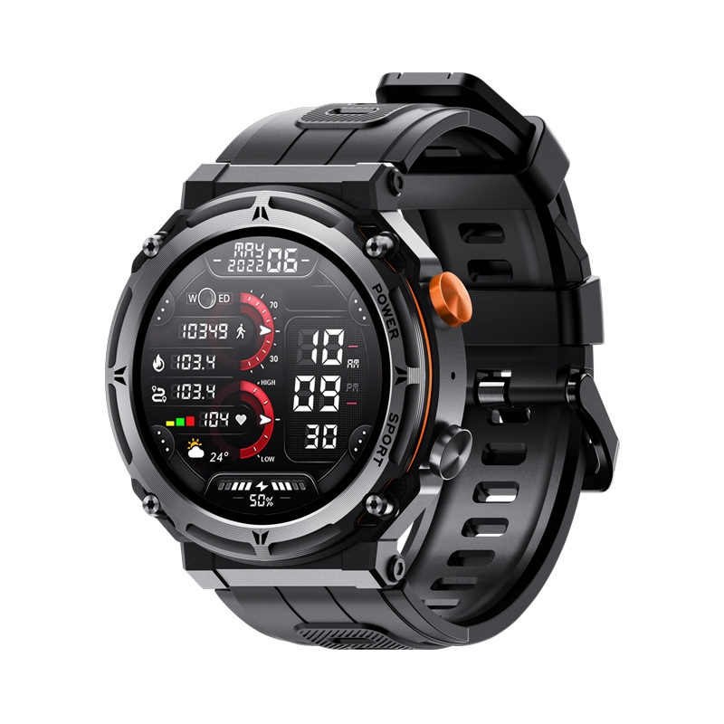 Smartwatch VELTORI VT130-1 Czarny Pasek Silikonowy - obrazek 2