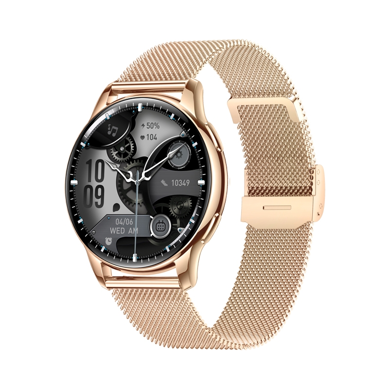 Smartwatch Damski VELTORI VT300-1 Złota Bransoleta - Зображення 3