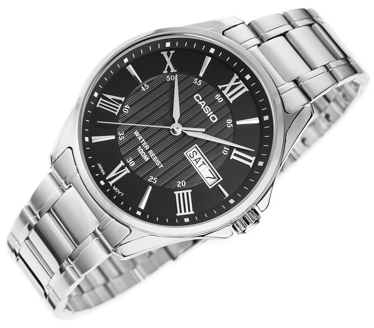 Zegarek Męski CASIO MTP-1384D-1AVDF + BOX - obrazek 3