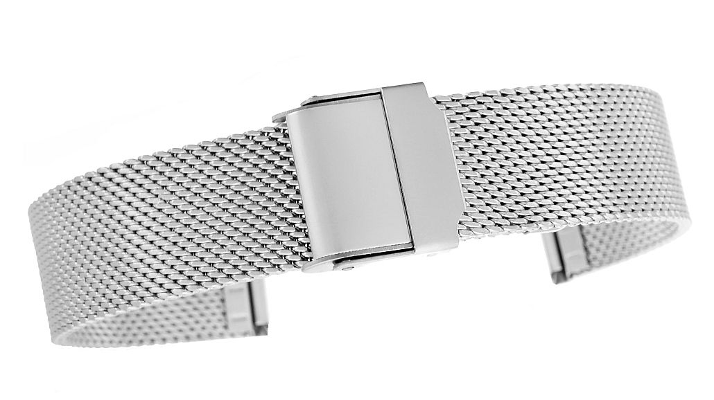 Bransoleta Siatka Srebrna HQ 18 mm 302S18-Z - obrazek 3