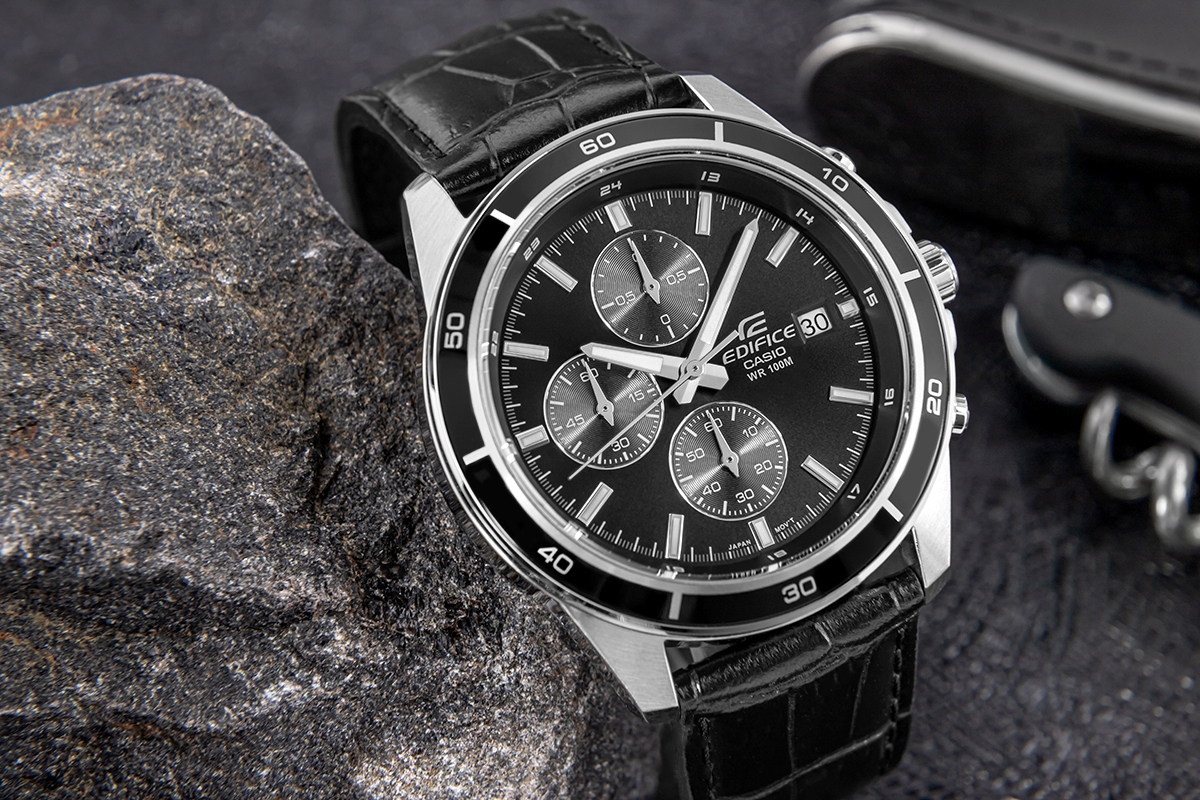 Zegarek Męski CASIO EDIFICE EFR-526L-1AVUEF + BOX - obrazek 4