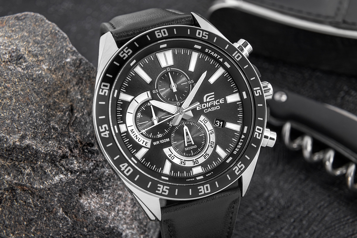 Zegarek Męski CASIO EDIFICE EFV-620L-1AVUEF + BOX - obrazek 4