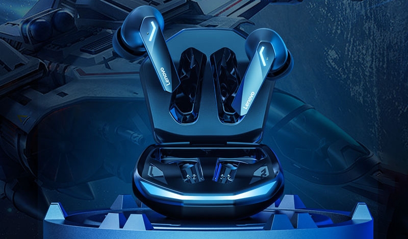 Słuchawki bezprzewodowe douszne LENOVO Thinkplus LivePods GM2 PRO Czarne - obrazek 4