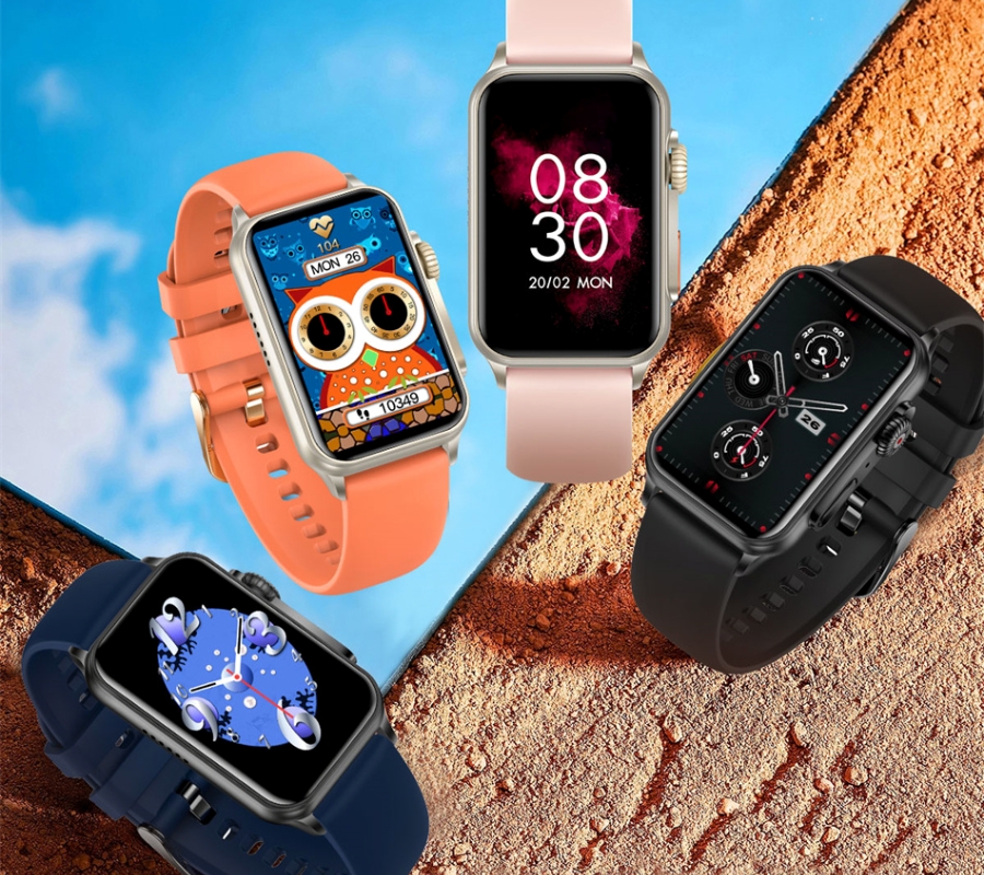 Smartwatch Damski RUBICON RNCF06 Black SMARUB222 - obrazek 4