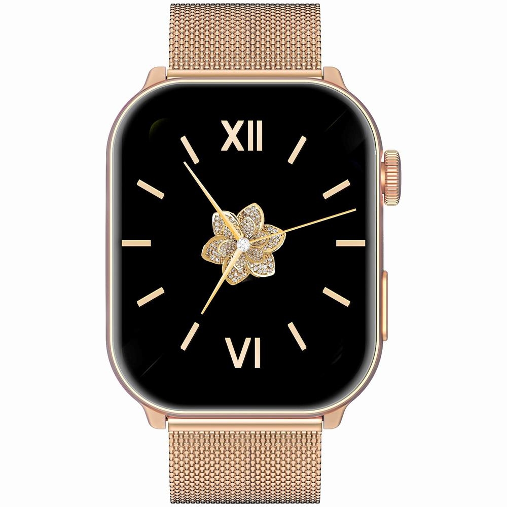 Smartwatch Damski GRAVITY GT28-6 Pasek + Bransoleta Różowe złoto Różowy - Зображення 4