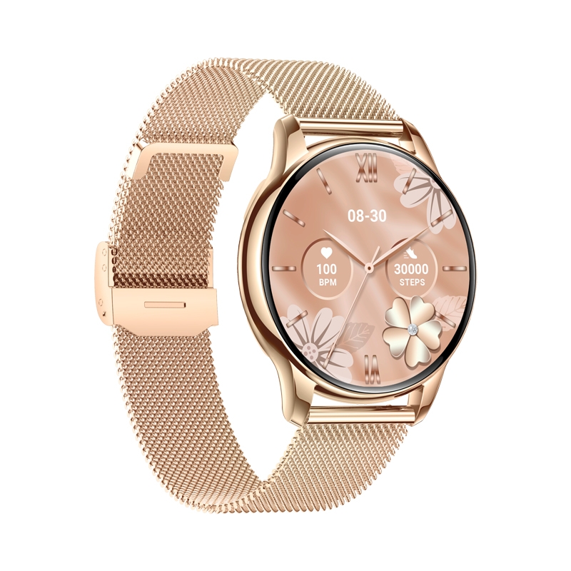 Smartwatch Damski VELTORI VT300-1 Złota Bransoleta - Зображення 8