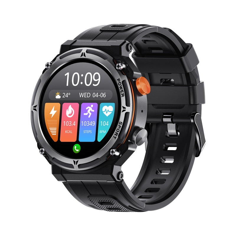 Smartwatch VELTORI VT130-1 Czarny Pasek Silikonowy - obrazek 10