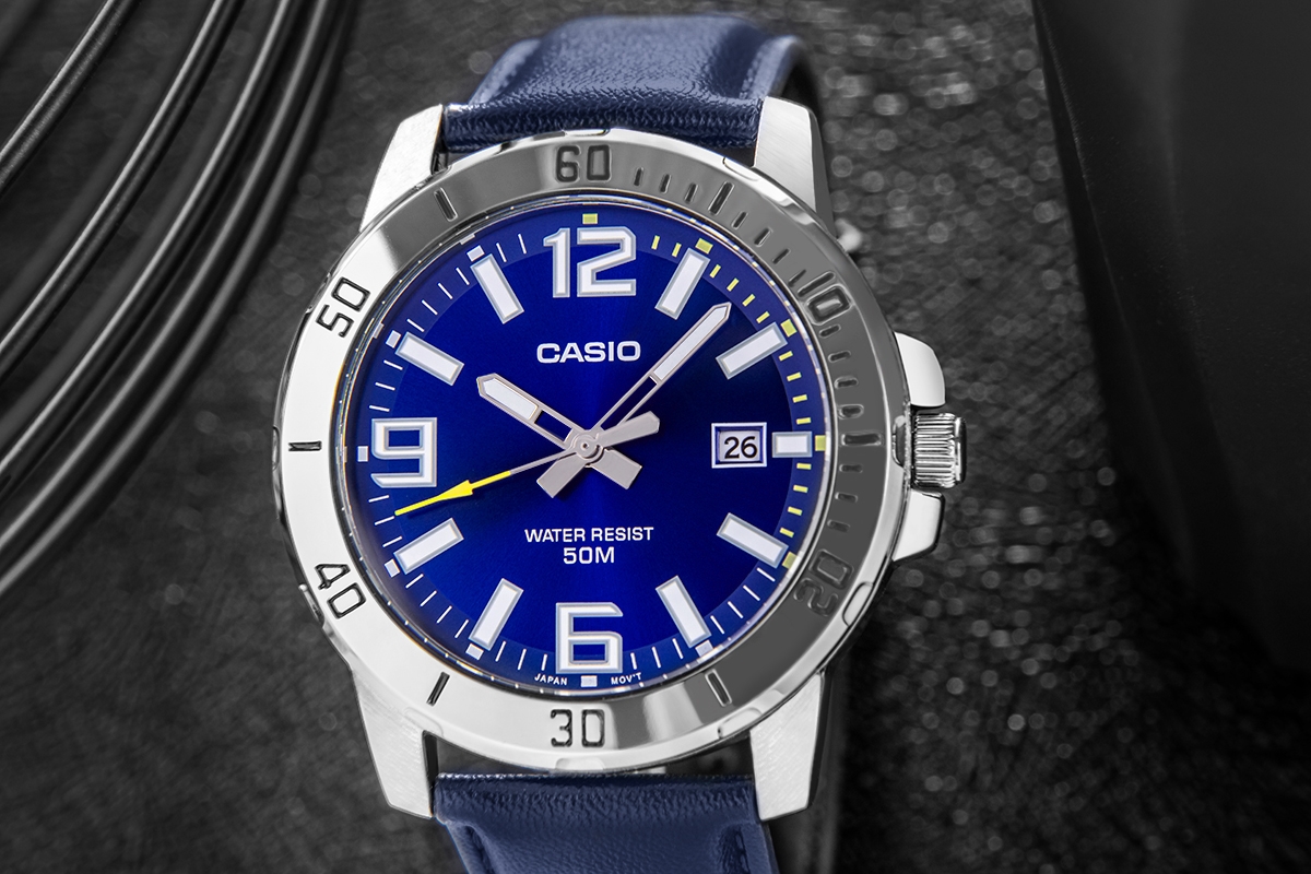 Zegarek Męski CASIO MTP-VD01L-2BVUDF + BOX - obrazek 4