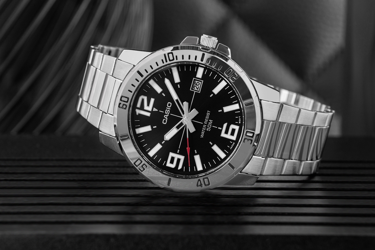 Zegarek Męski CASIO MTP-VD01D-1BVUDF + BOX - obrazek 5