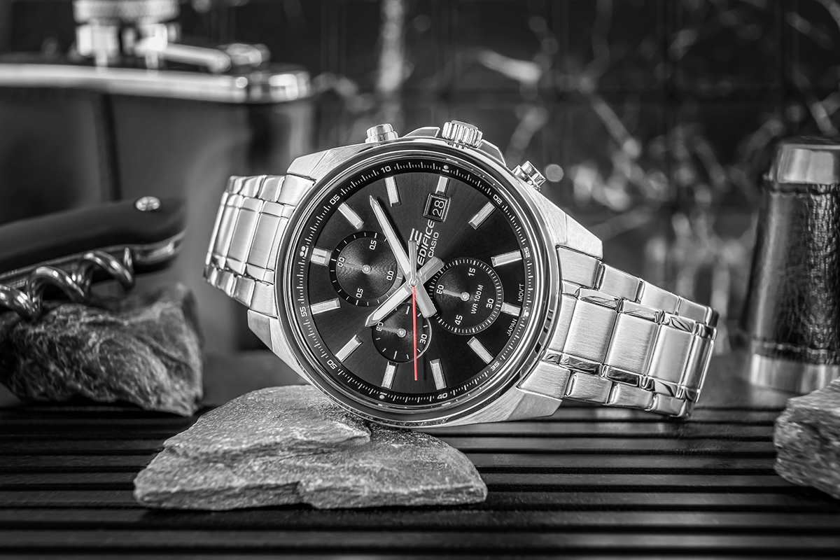 Zegarek Męski CASIO EDIFICE EFV-610D-1AVUEF + BOX - Зображення 5