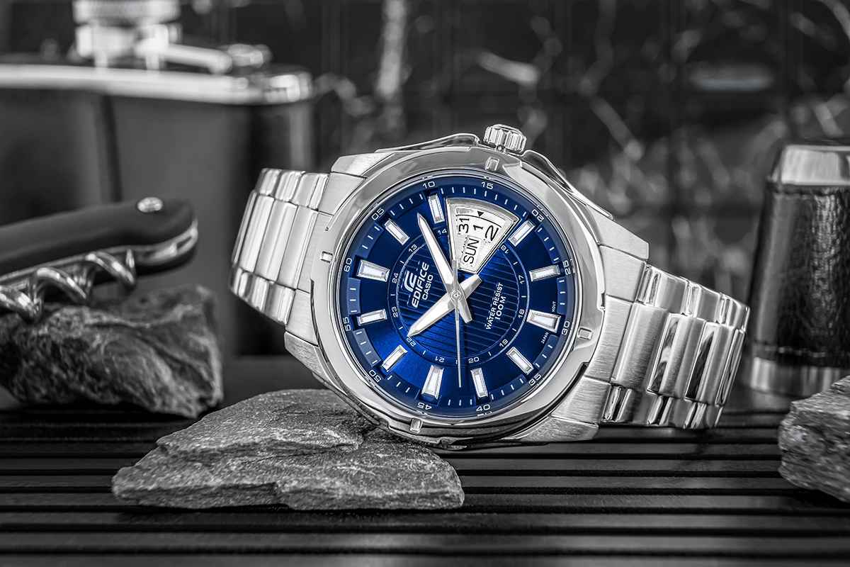 Zegarek Męski CASIO EDIFICE EF-129D-2AVEF + BOX - Зображення 5