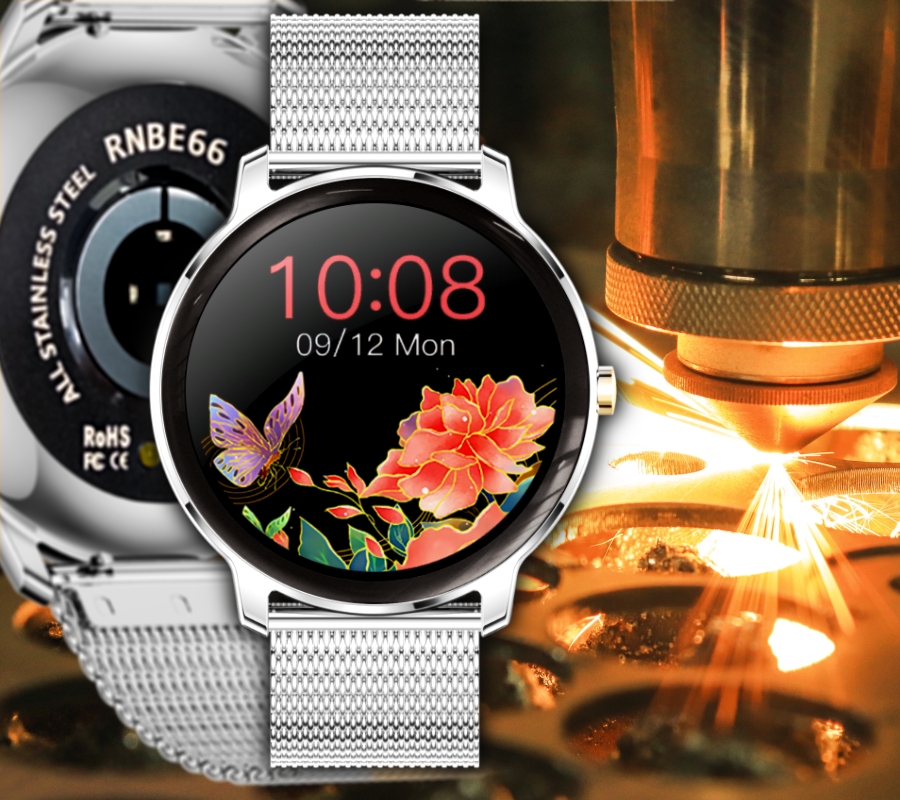 Smartwatch Damski RUBICON RNBE66 Silver SMARUB123 - Зображення 5