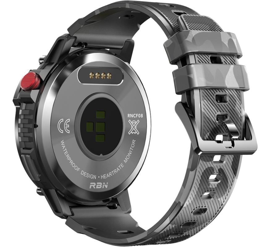 Smartwatch Męski RUBICON RNCF08 Black/Moro SMARUB232 - obrazek 5