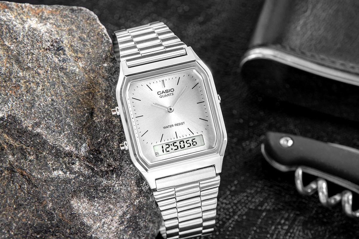 Zegarek Damski CASIO AQ-230A-7AMQYDF + BOX - obrazek 5