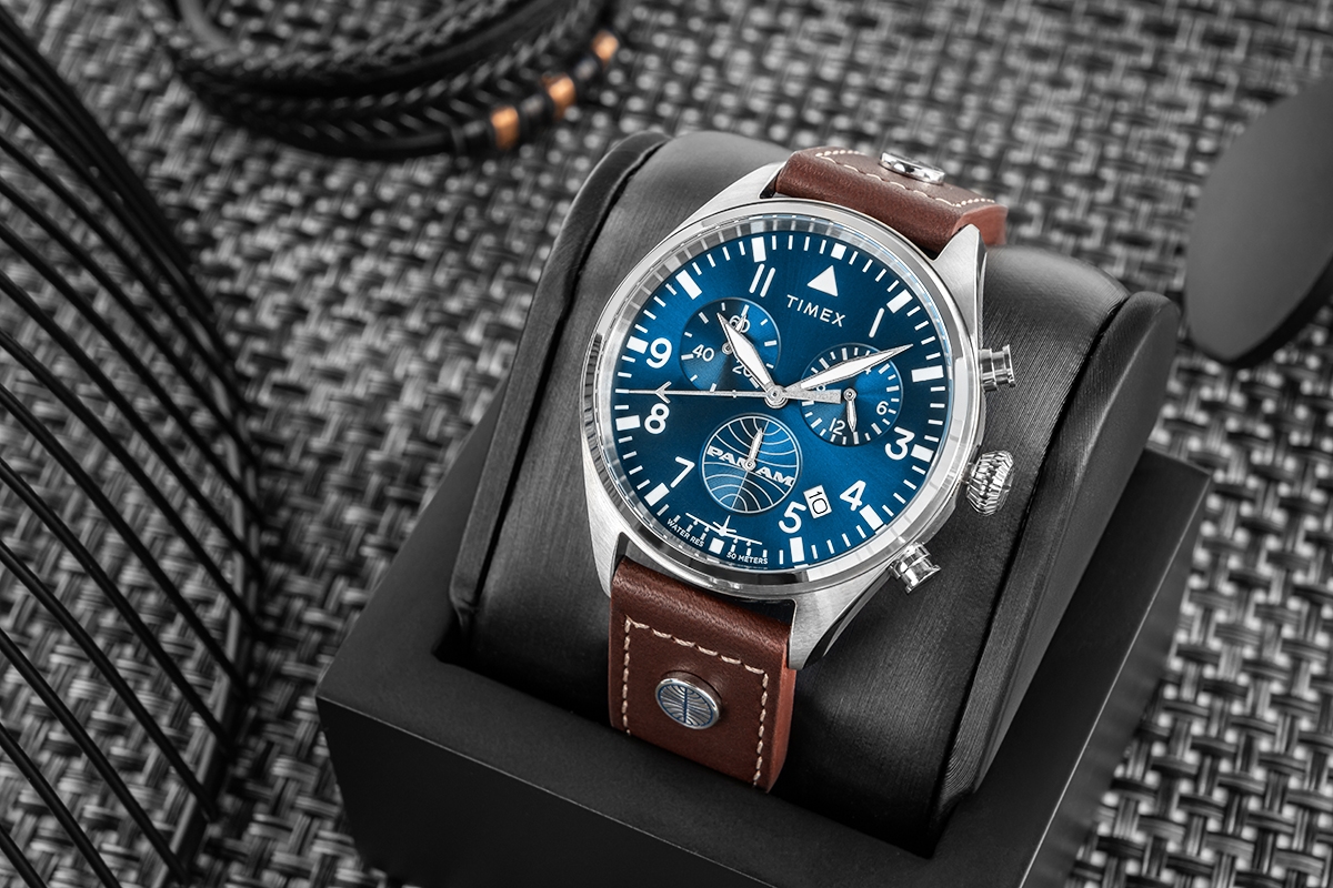 Zegarek Męski TIMEX X PAN AM® Waterbury TWG030000 + BOX - Зображення 5