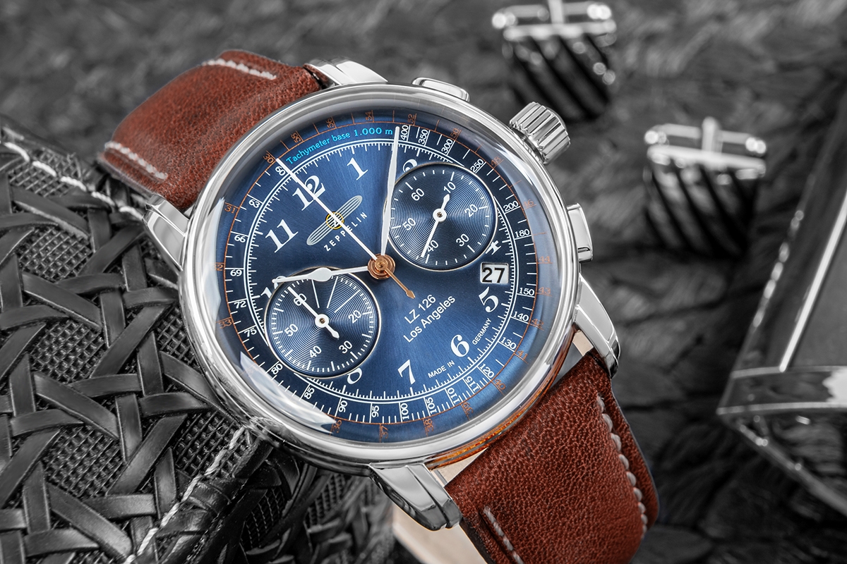 Zegarek Męski ZEPPELIN Los Angeles LZ 126 7614-3 + BOX - Зображення 5