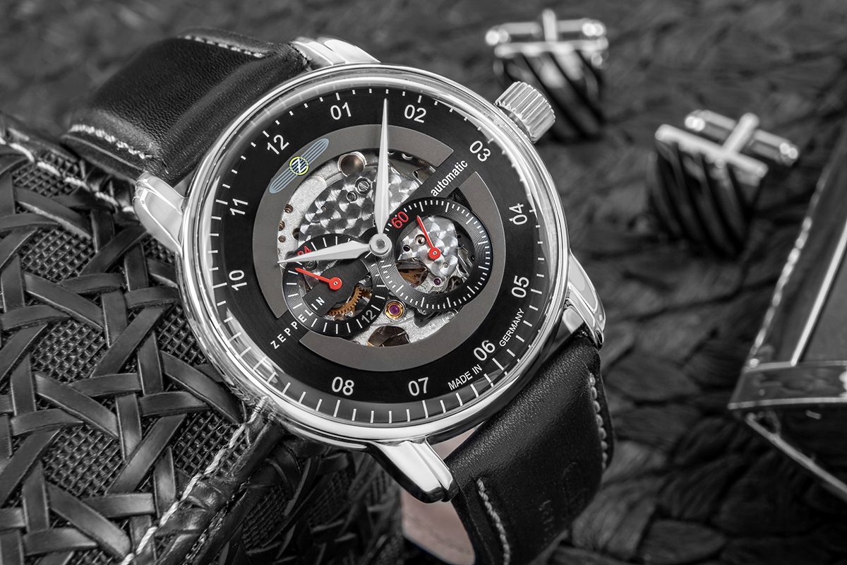 Zegarek Męski ZEPPELIN New Captain's Line Automatic 8664-2 + BOX - obrazek 5