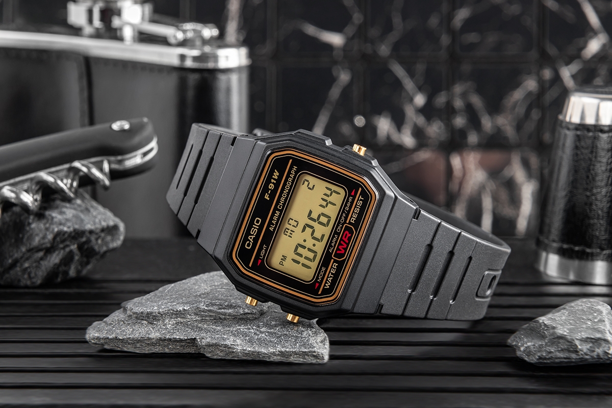 Zegarek Męski CASIO F-91WG-9QDF + BOX - Зображення 5