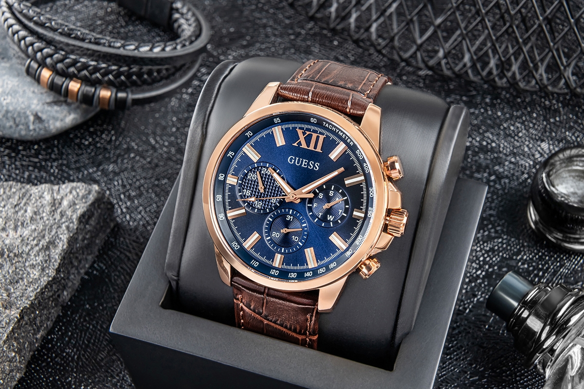 Zegarek Męski Guess Walker GW0901G3 + BOX - obrazek 5